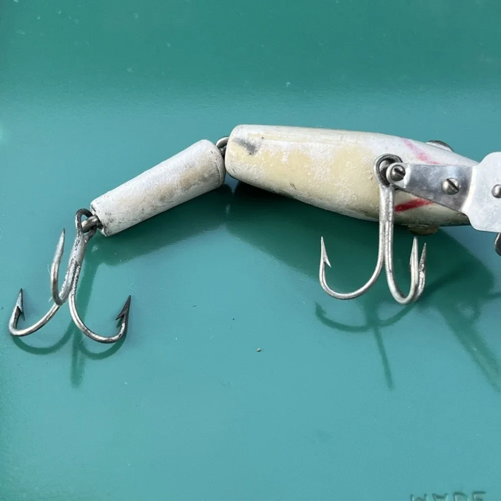 Vintage MirrOlure 25M L&S Floater Jointed Fishing Lure USA